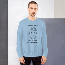 Load image into Gallery viewer, Finnish Face (Male) Unisex Sweatshirt