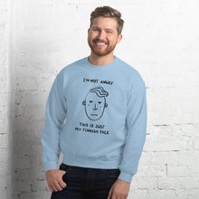 Load image into Gallery viewer, Finnish Face (Male) Unisex Sweatshirt