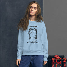 Load image into Gallery viewer, Finnish Face (Female) Unisex Sweatshirt