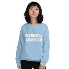 Load image into Gallery viewer, Fluet in silence Unisex Sweatshirt