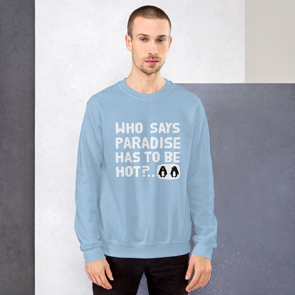 Cold paradise Finnish Nature Sweatshirt - Finnish sweatshirt from Very Finnish Problems