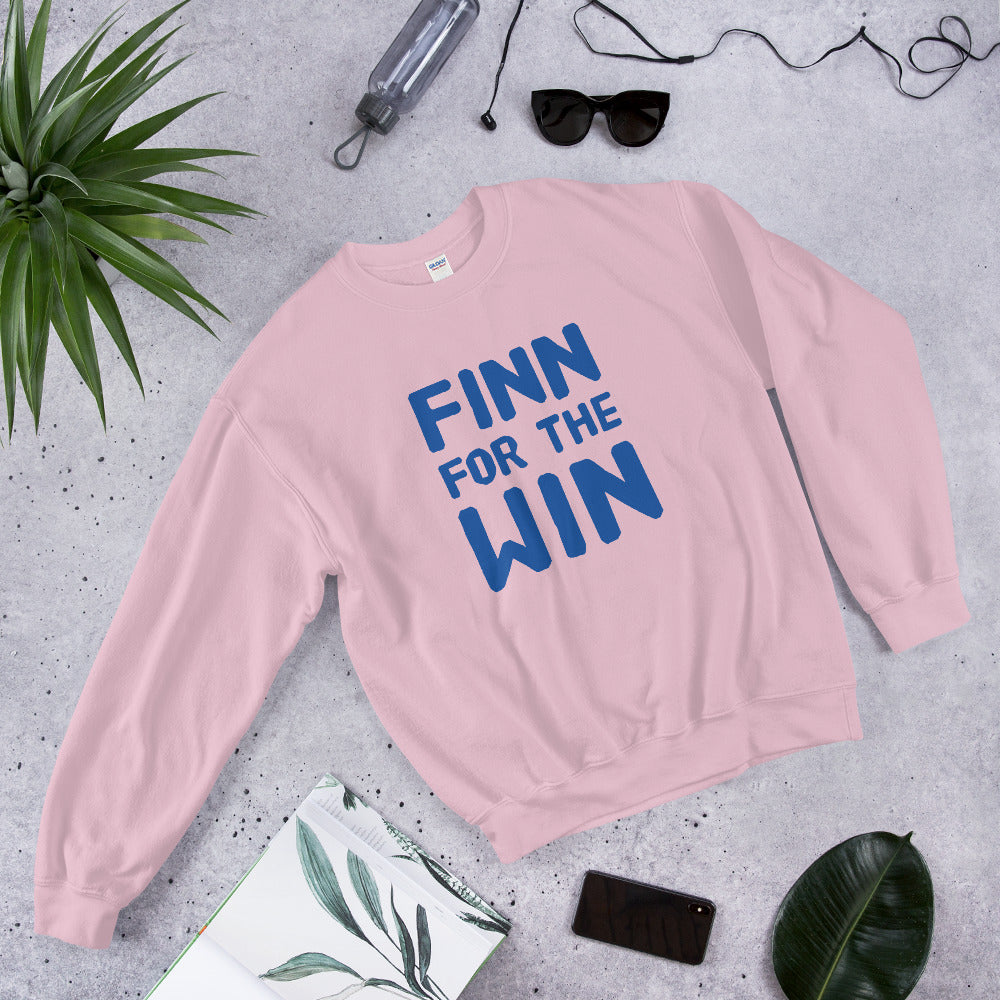 Finn for the win Finnish Sports Sweatshirt - Finnish sweatshirt from Very Finnish Problems