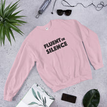 Load image into Gallery viewer, Fluet in silence Unisex Sweatshirt