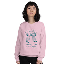 Load image into Gallery viewer, Came saw went home Unisex Sweatshirt