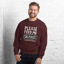 Load image into Gallery viewer, Feed me Salmiakki Unisex Sweatshirt