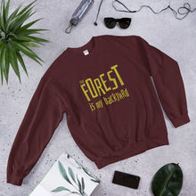 Load image into Gallery viewer, Forest is my backyard Unisex Sweatshirt