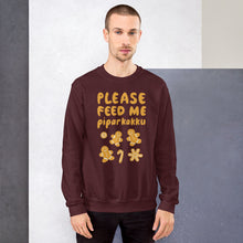 Load image into Gallery viewer, Feed me piparkakku Unisex Sweatshirt