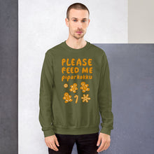 Load image into Gallery viewer, Feed me piparkakku Unisex Sweatshirt