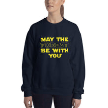 Load image into Gallery viewer, May the Forest Be with You Unisex Sweatshirt