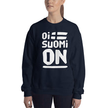 Load image into Gallery viewer, Oi Suomi on Unisex Sweatshirt