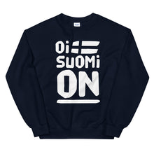 Load image into Gallery viewer, Oi Suomi on Unisex Sweatshirt