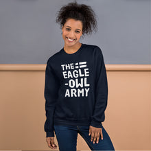 Load image into Gallery viewer, The eagle-owl army Unisex Sweatshirt
