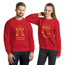 Load image into Gallery viewer, Came saw went home Unisex Sweatshirt