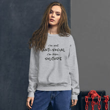 Load image into Gallery viewer, Pro-solitude Unisex Sweatshirt