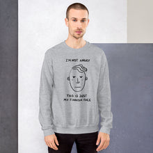 Load image into Gallery viewer, Finnish Face (Male) Unisex Sweatshirt
