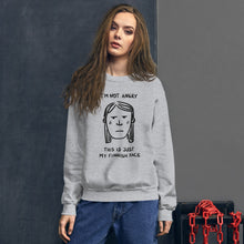 Load image into Gallery viewer, Finnish Face (Female) Unisex Sweatshirt