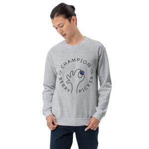 Champion Blueberry Picker Unisex Sweatshirt