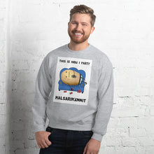 Load image into Gallery viewer, This is how I party Unisex Sweatshirt