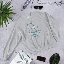 Load image into Gallery viewer, The cold never bothered me Unisex Sweatshirt