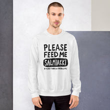 Load image into Gallery viewer, Feed me Salmiakki Unisex Sweatshirt