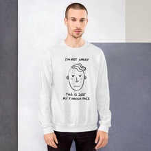 Load image into Gallery viewer, Finnish Face (Male) Unisex Sweatshirt