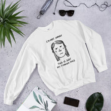Load image into Gallery viewer, Finnish Face (Female) Unisex Sweatshirt