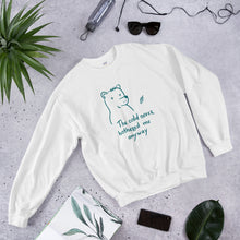 Load image into Gallery viewer, The cold never bothered me Unisex Sweatshirt
