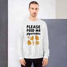 Load image into Gallery viewer, Feed me piparkakku Unisex Sweatshirt