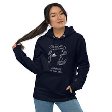 Load image into Gallery viewer, Anarchy in Finland Unisex essential eco hoodie