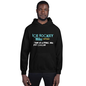 Ice Hockey Man Hoodie
