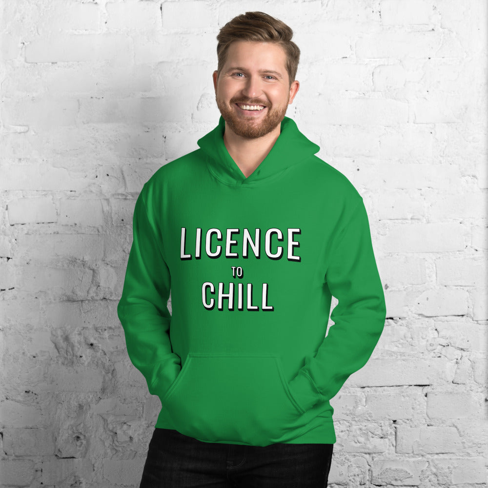 License to chill Finnish Winter Hoodie - Finnish hoodie from Very Finnish Problems