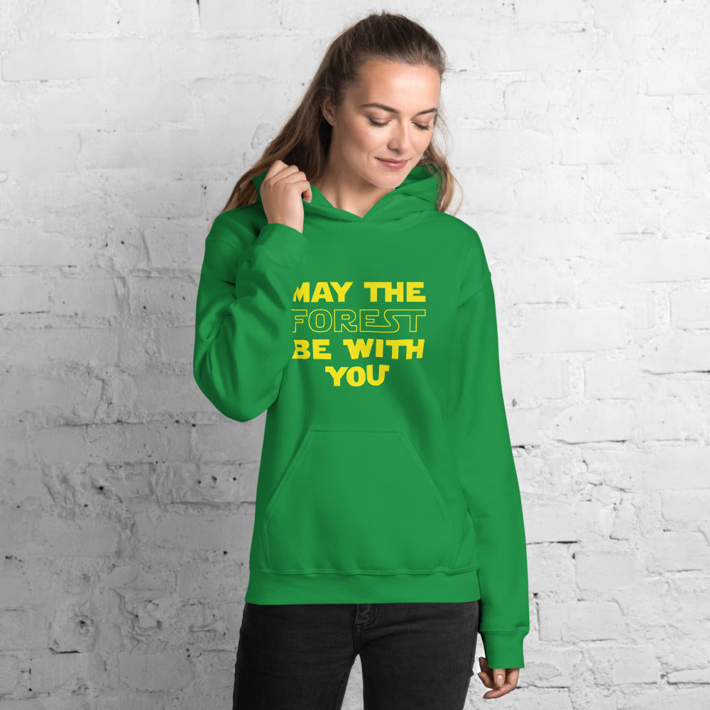 May the forest be with you Finnish Nature Hoodie - Finnish hoodie from Very Finnish Problems
