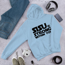 Load image into Gallery viewer, Sisu is strong 2 Unisex Hoodie