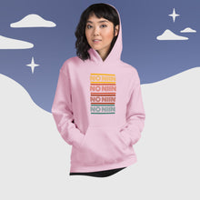 Load image into Gallery viewer, No niin retro unisex hoodie