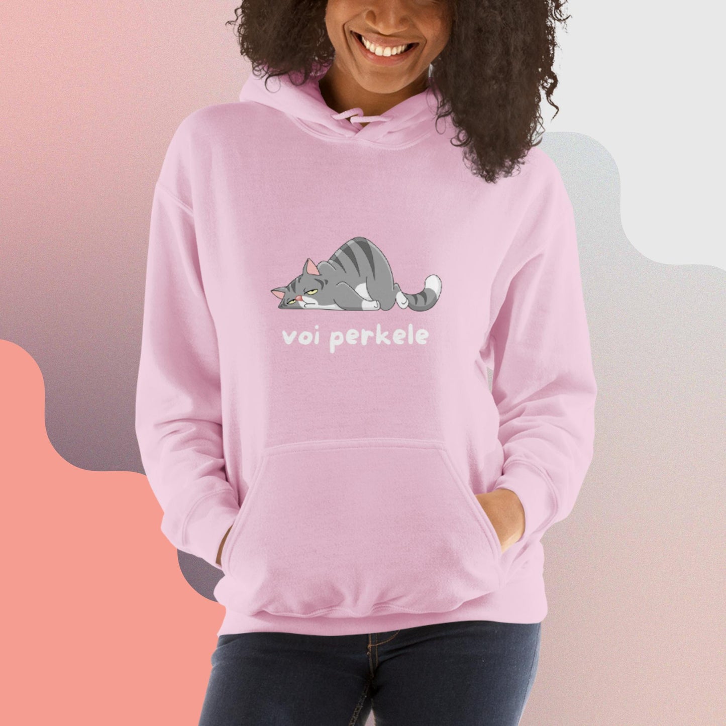 Voi perkele Finnish Language Hoodie - Finnish hoodie from Very Finnish Problems