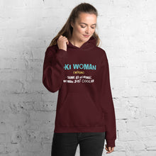 Load image into Gallery viewer, Ski Woman Female Hoodie