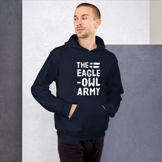 The eagle-owl army Finnish Sports Hoodie - alternate view - Very Finnish Problems