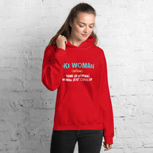Load image into Gallery viewer, Ski Woman Female Hoodie