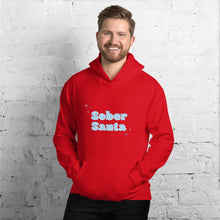Load image into Gallery viewer, Sober Santa Unisex Hoodie