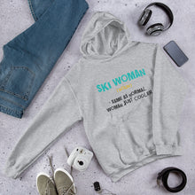 Load image into Gallery viewer, Ski Woman Female Hoodie
