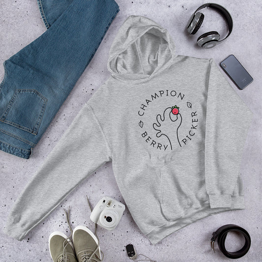 Champion Berry Picker Finnish Nature Hoodie - alternate view - Very Finnish Problems
