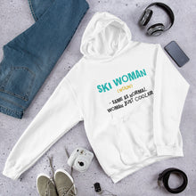 Load image into Gallery viewer, Ski Woman Female Hoodie