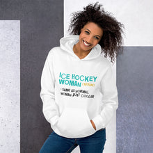 Load image into Gallery viewer, Ice Hockey Woman Hoodie