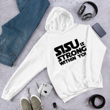 Load image into Gallery viewer, Sisu is strong 2 Unisex Hoodie