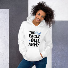 Load image into Gallery viewer, The eagle-owl army Unisex Hoodie
