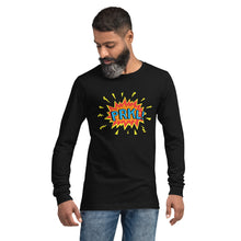 Load image into Gallery viewer, PRKL Bang Unisex Long Sleeve Tee