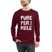 Load image into Gallery viewer, Pure perkele since 1917 Unisex Long Sleeve Tee