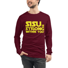 Load image into Gallery viewer, Sisu is strong 2 Unisex Long Sleeve Tee
