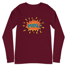 Load image into Gallery viewer, PRKL Bang Unisex Long Sleeve Tee