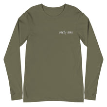 Load image into Gallery viewer, Pretty okay Embroidered Long Sleeve Tee